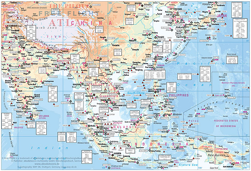 The Pilots Free Flight Atlas - Eastern Hemisphere